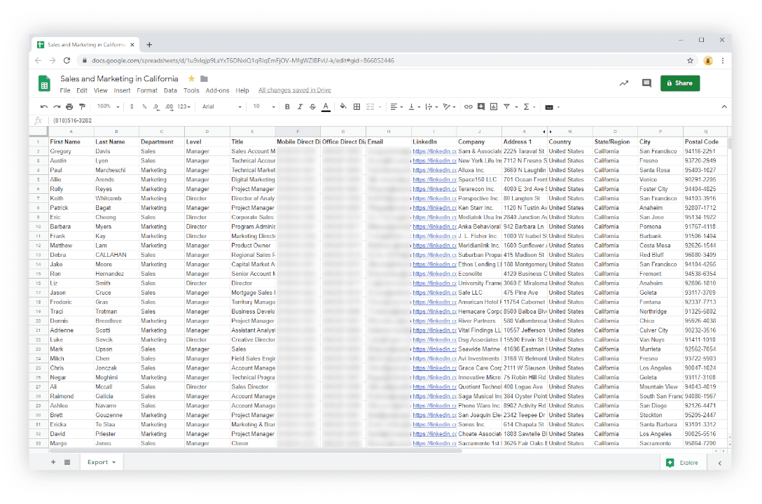 Lead Database LeadGibbon