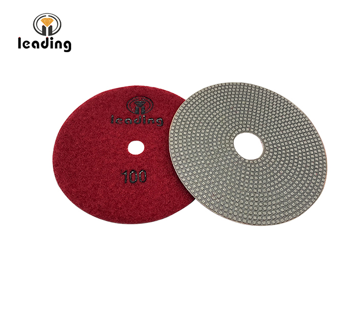 Electroplated Diamond Polishing Grinding Pads Supply Metal Bond
