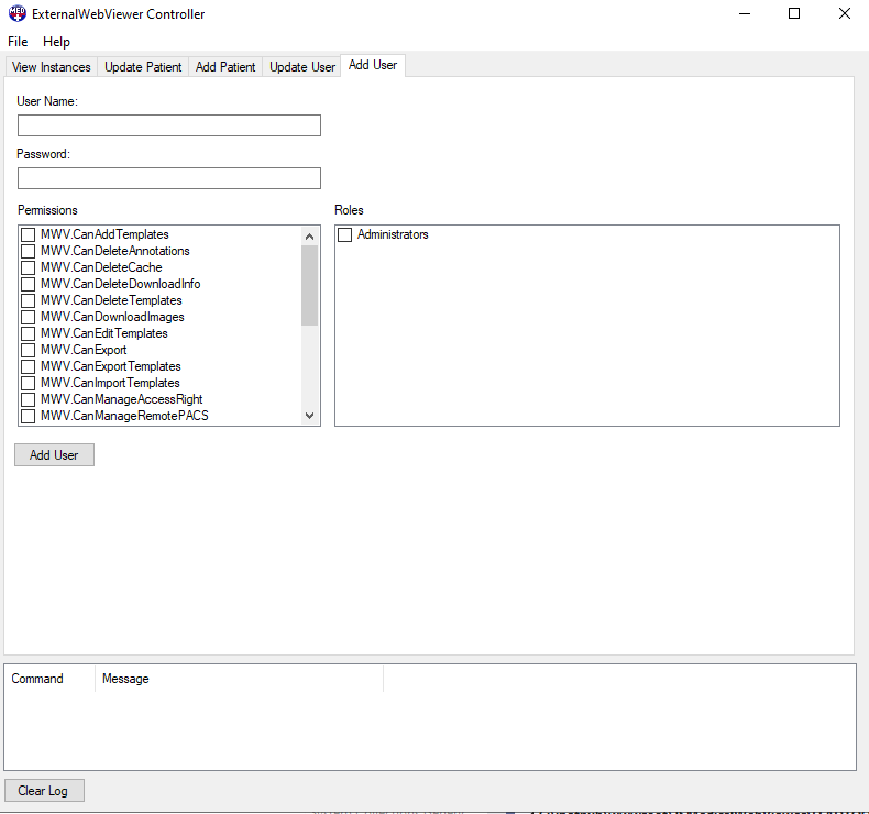 Run the LEADTOOLS Medical  Viewer External Controller Demo