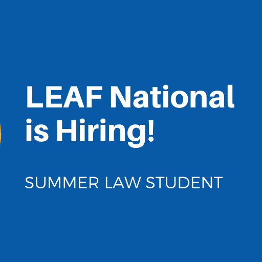 LEAF National is Hiring a Summer Law Student LEAF