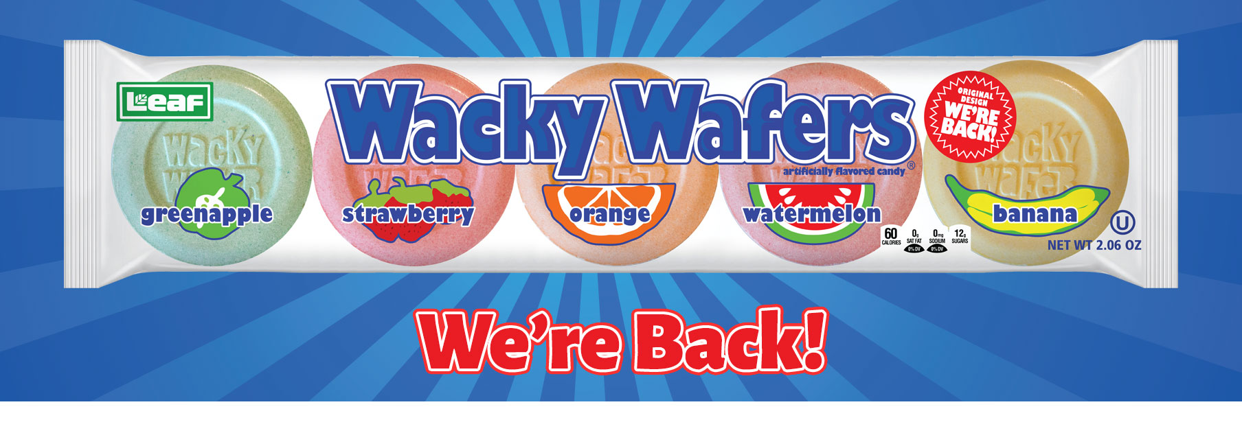 Wacky Wafers® Leaf Brands
