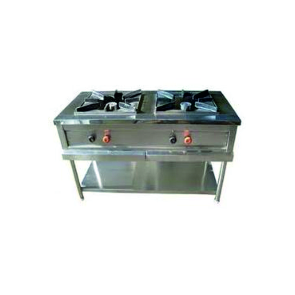 DHRUTI TWO BURNER GAS RANGE LeafConAgro
