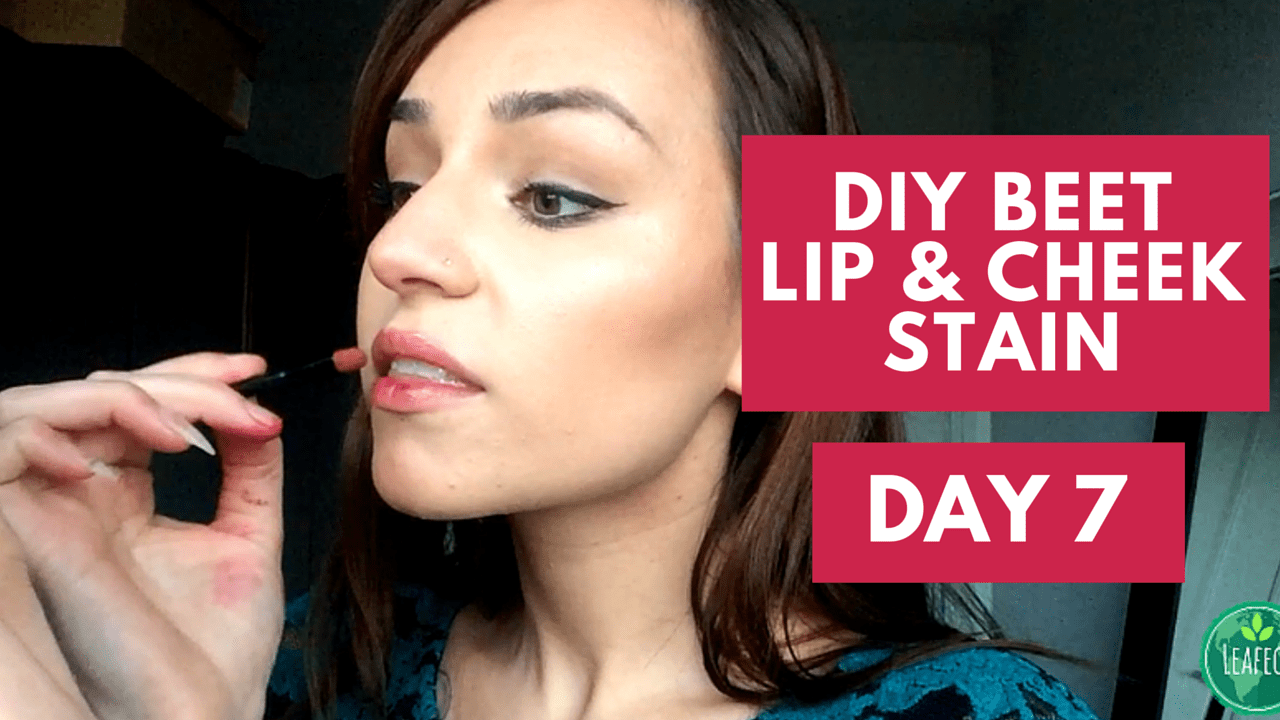 How to make a lip stain with beetroot