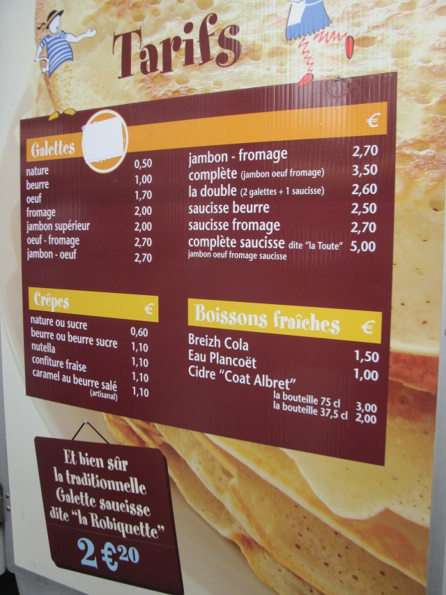 French Reading Food and Dining Les menus The LEAF Project