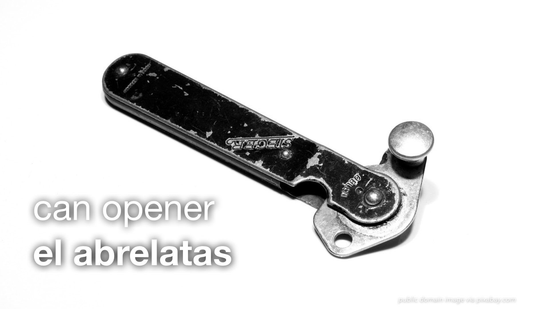 Spanish Vocabulary Culinary Common Tools The LEAF Project