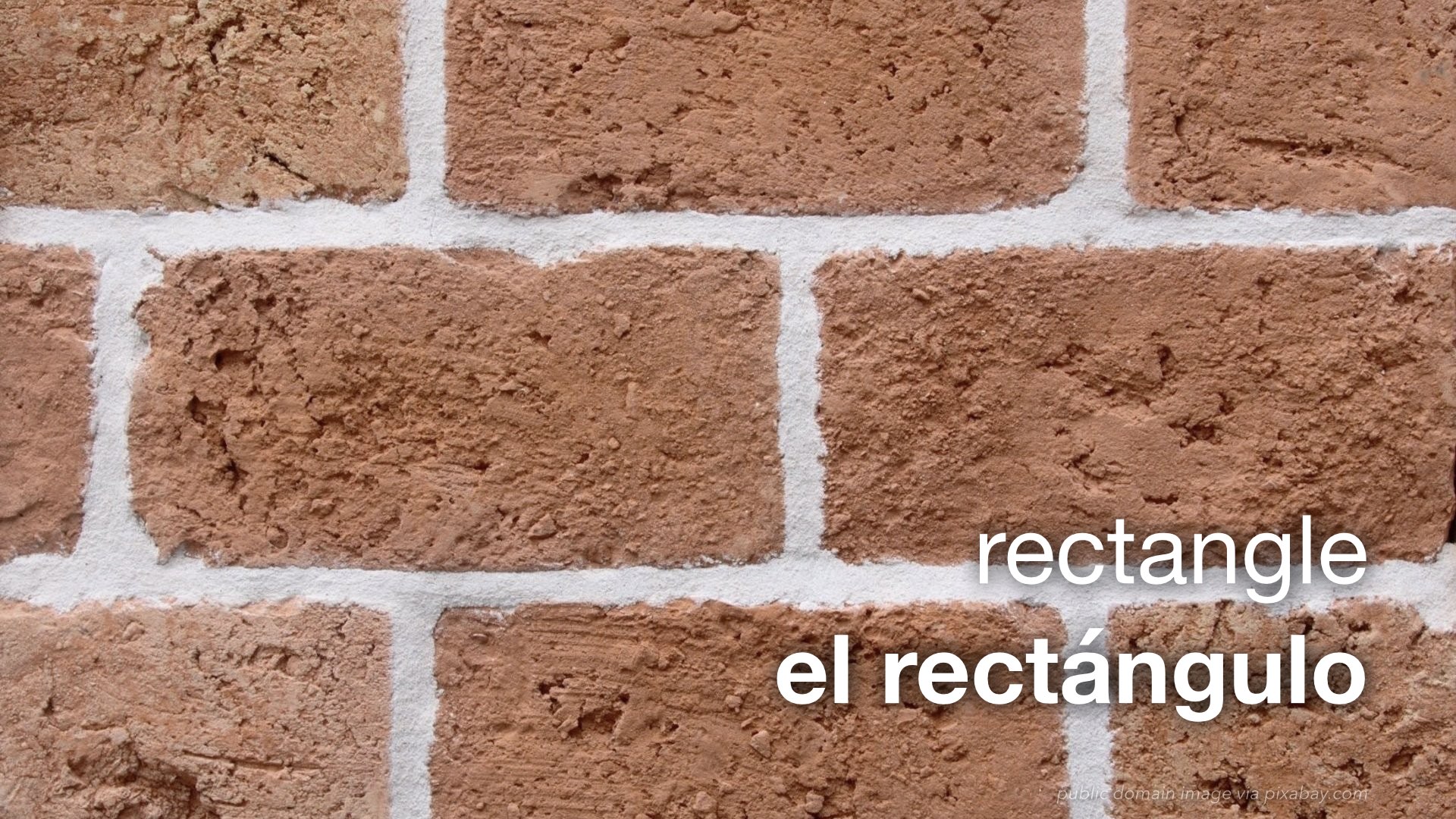 Spanish Vocabulary Shapes The LEAF Project