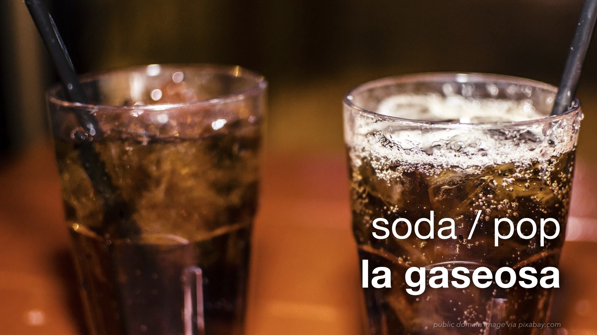 Spanish Vocabulary Food Drinks The LEAF Project