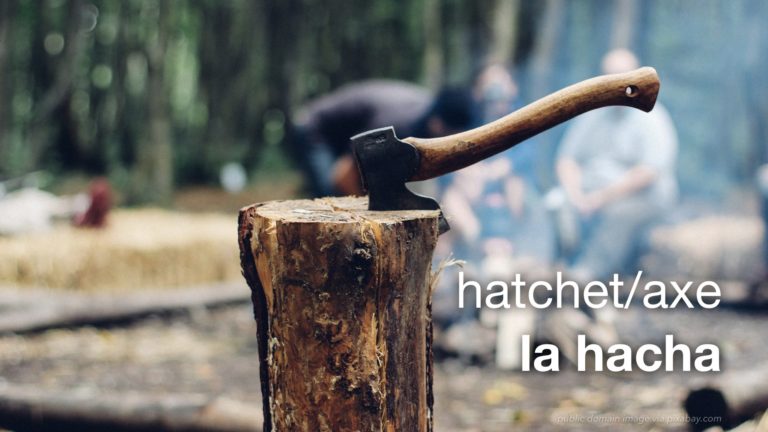 Spanish Vocabulary Hand Tools The LEAF Project