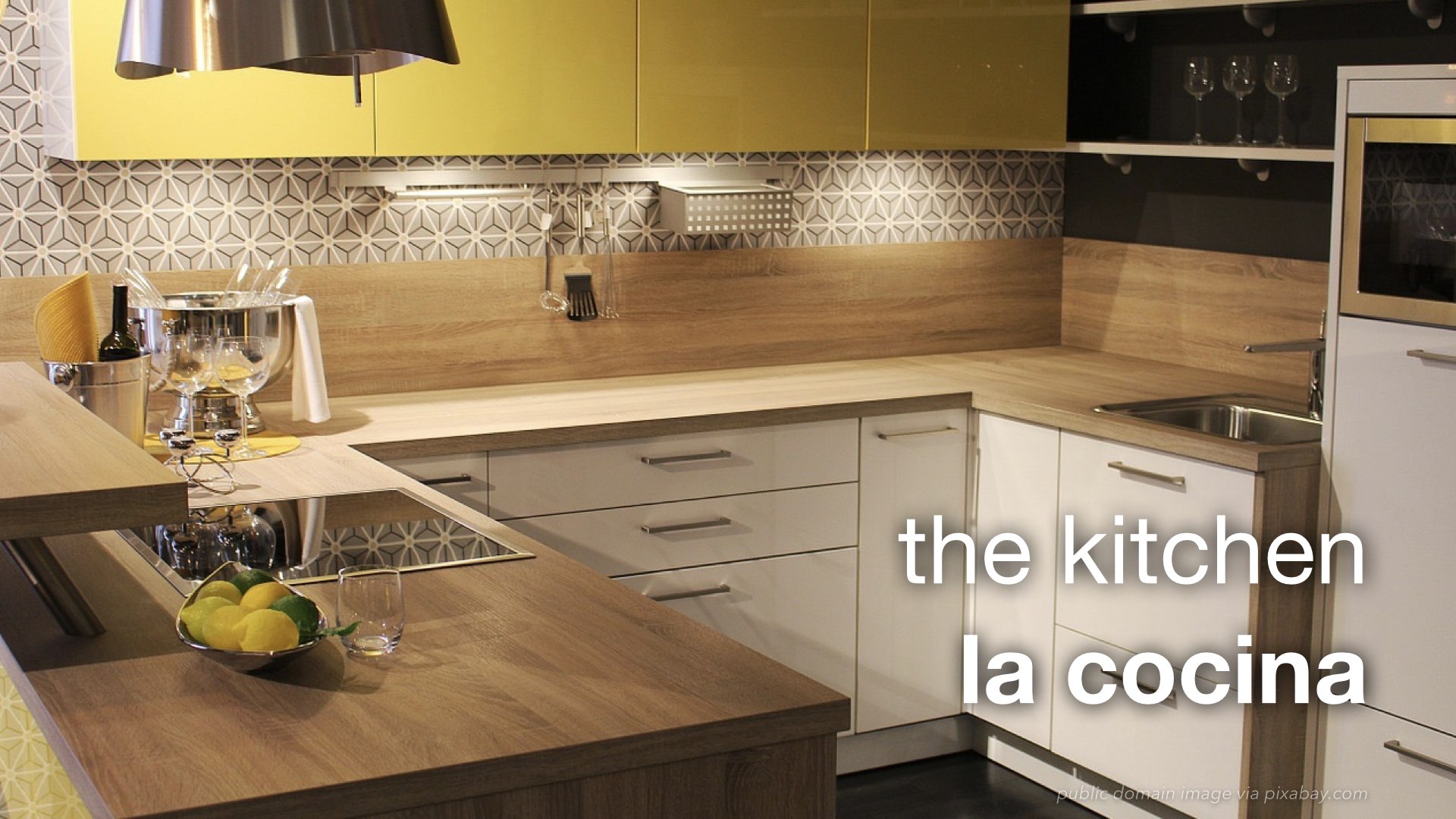 Spanish Vocabulary Kitchen The LEAF Project