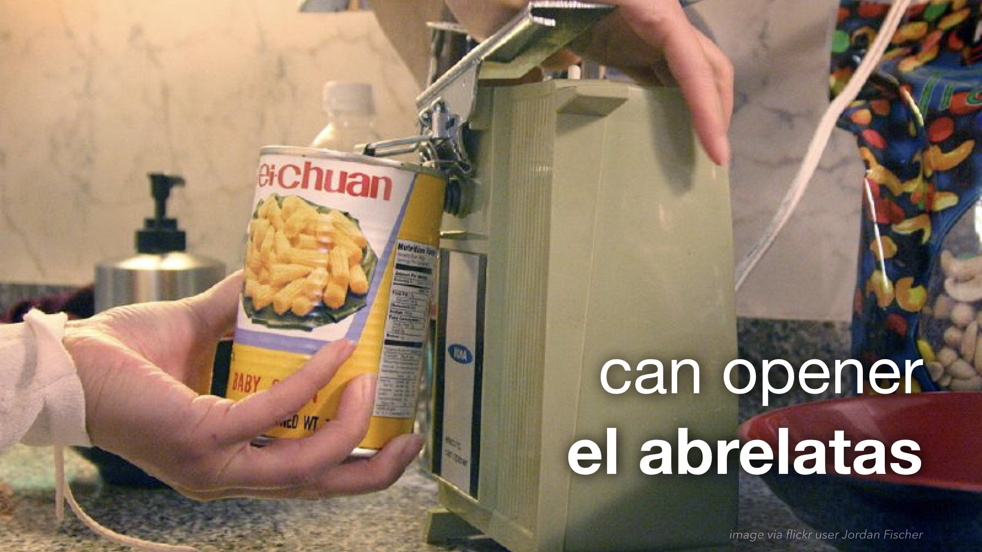 Spanish Vocabulary Hospitality Kitchen Appliances The LEAF Project