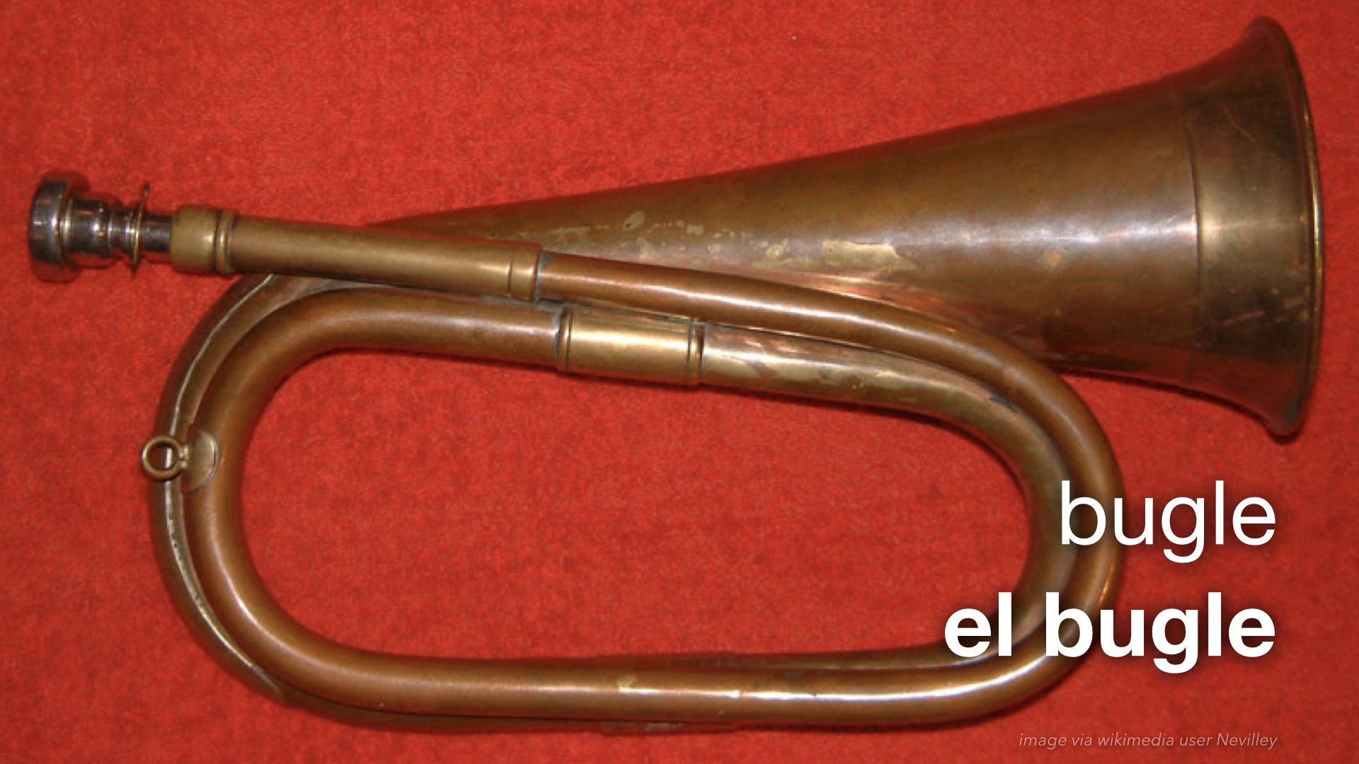 Spanish Vocabulary Brass Instruments The LEAF Project