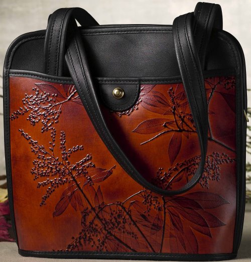 Leaf Leather handcrafted leather purses, bags, and accessories