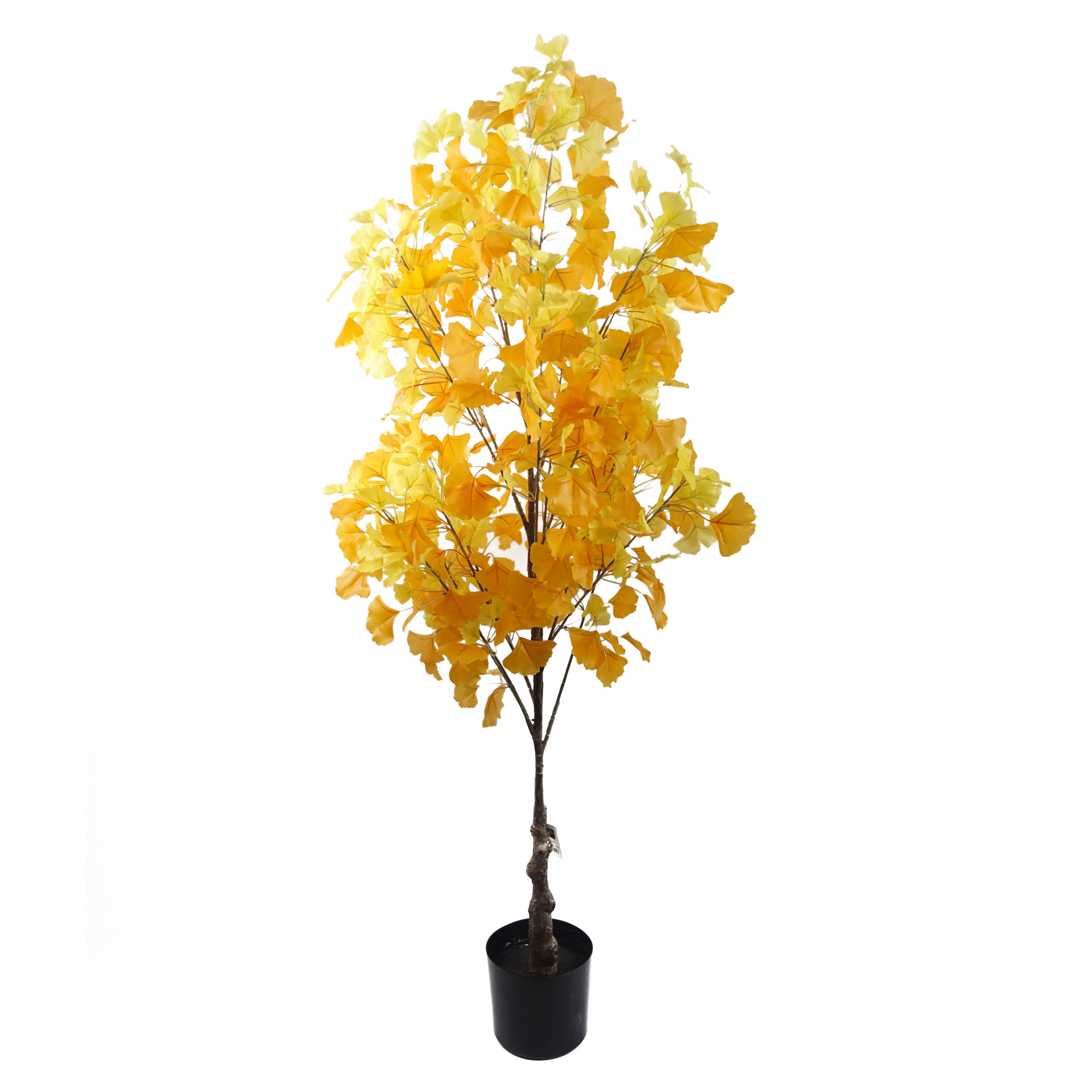 150cm Artificial Yellow Ginkgo Tree 510 Leaves Leaf Artificial Plants