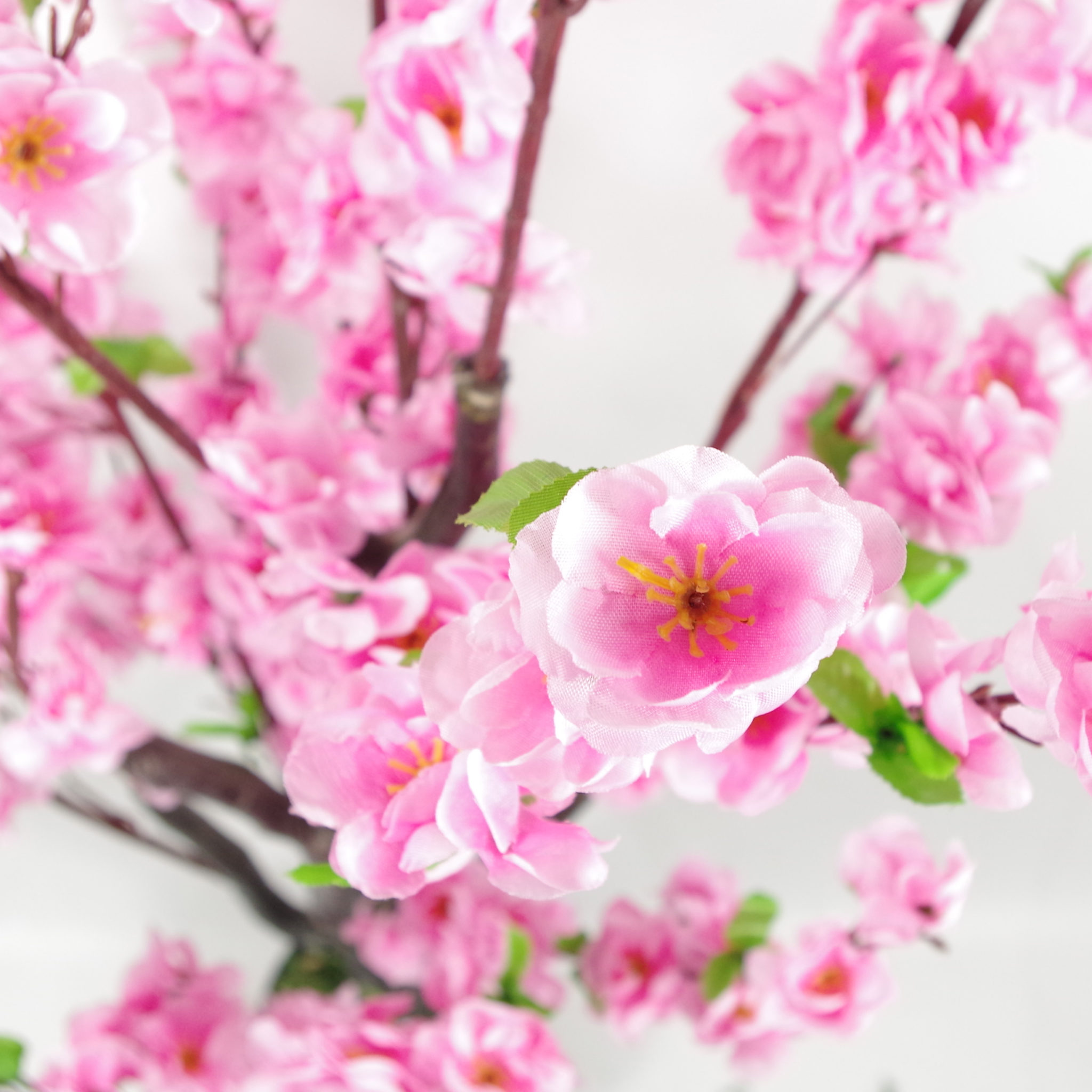 120cm Realistic Artificial Cherry Blossom Tree Potted Pink Silk