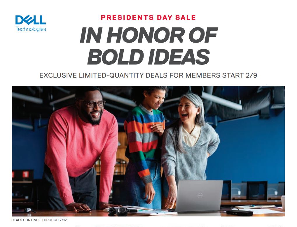 DELL'S PRESIDENTS' DAY SALE NYS LEAH