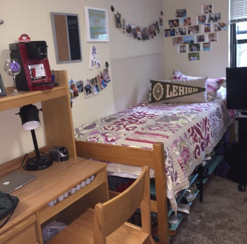 dorm bed risers 2 Leah Ingram