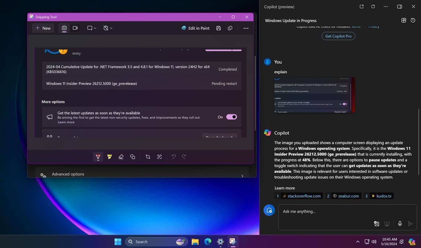 Windows Cropping tool will make image searching easier