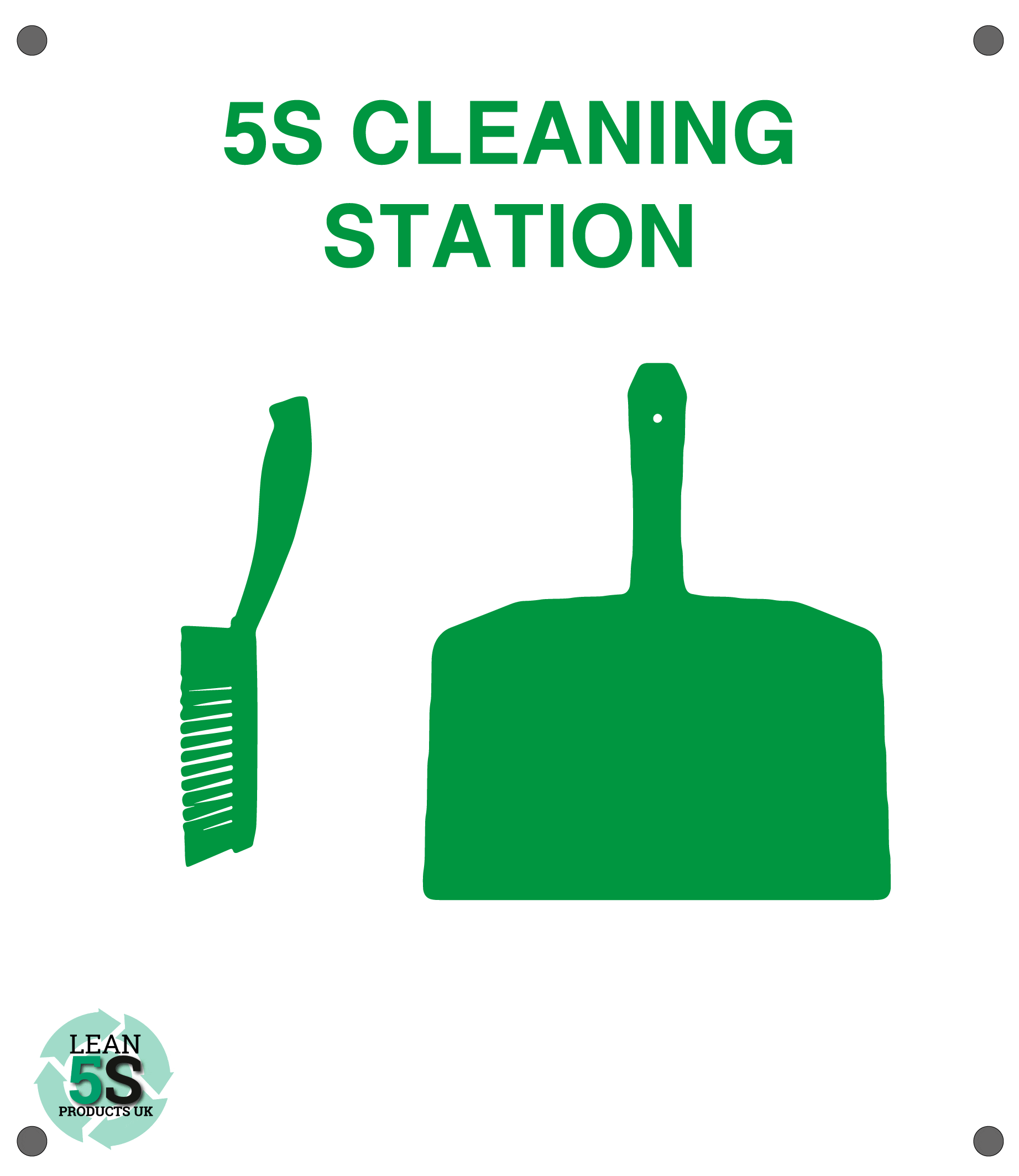 Food Grade Cleaning Station Vikan Fully stocked Small Lean 5S