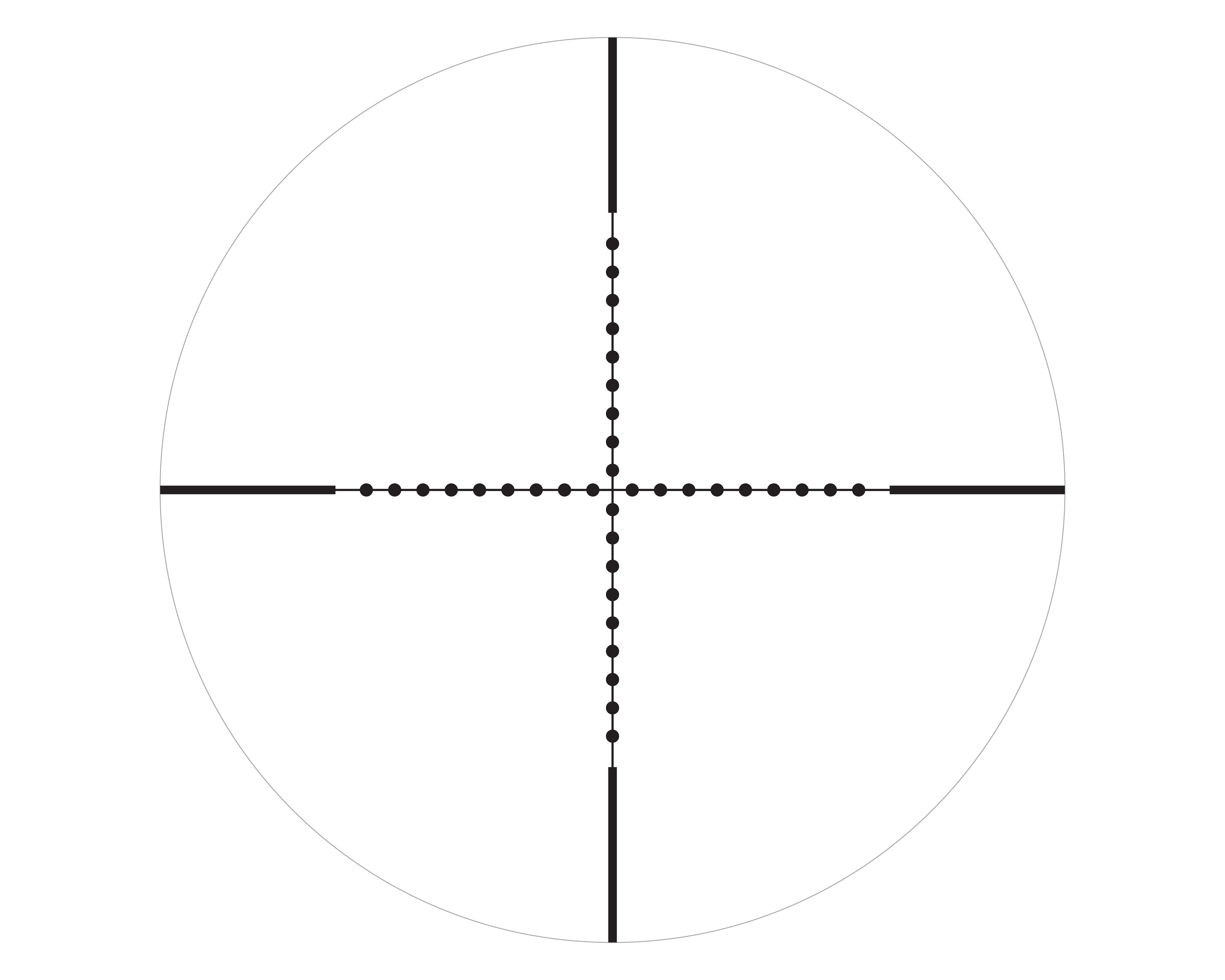 UTG TRUE HUNTER 416X40 1" Scope, AO, 36color, Mildot Leapers