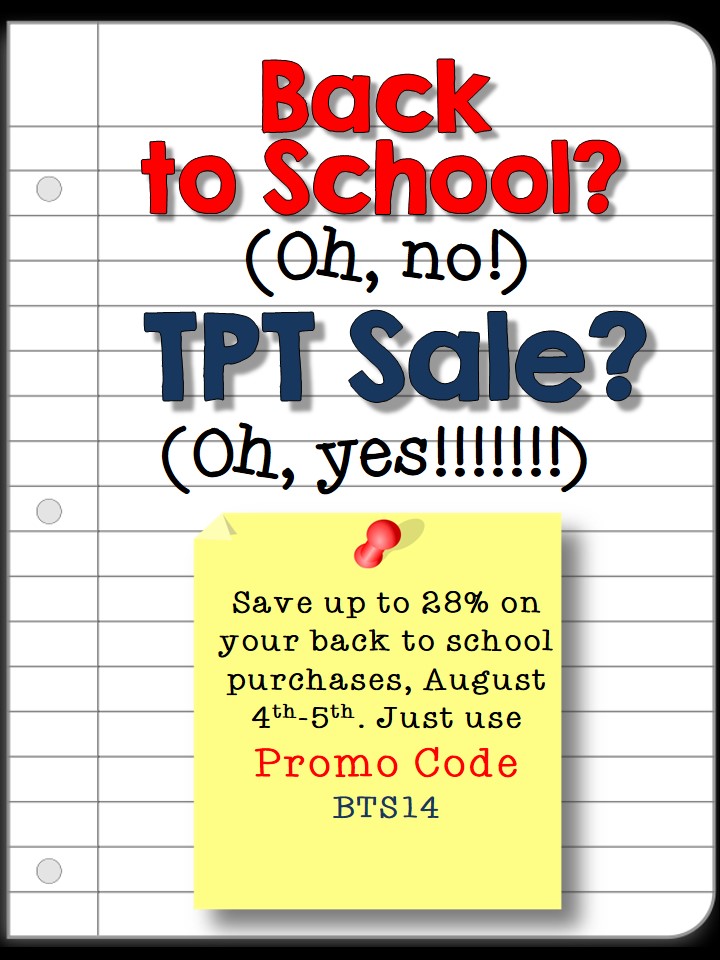 It’s HERE! Blast Off Back to School TpT Sale! Leaping Into Learning