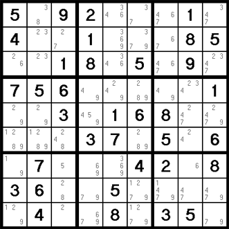 Sudoku - Pencil Marks