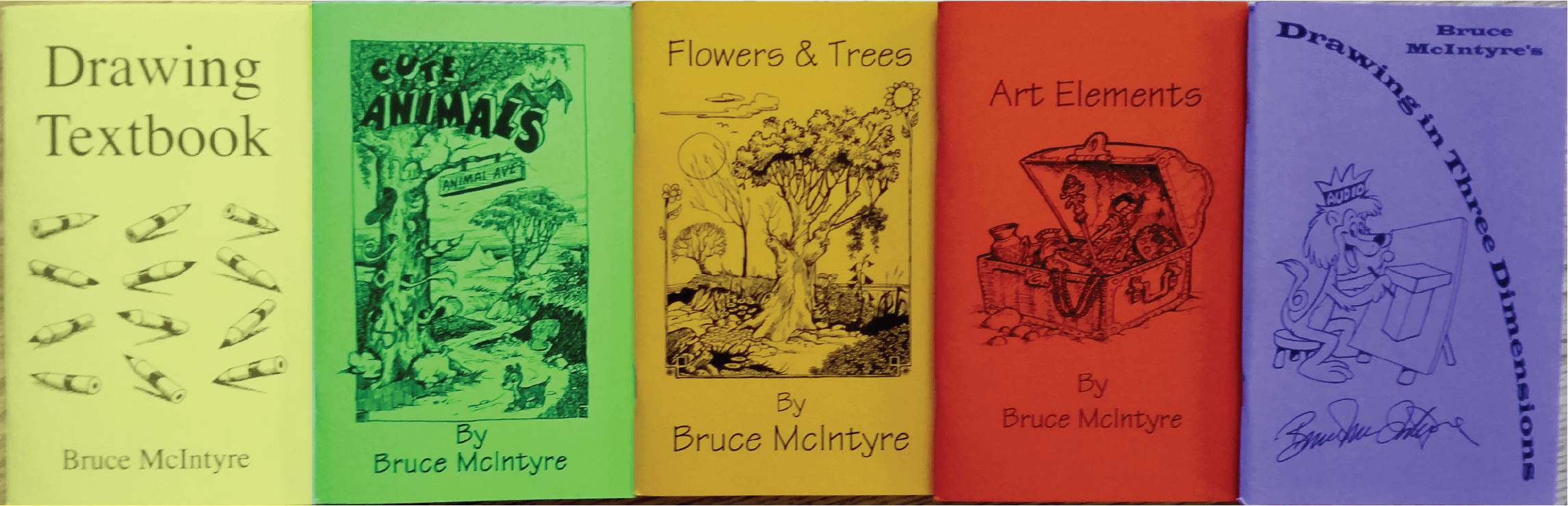 Bruce McIntyre Drawing Books