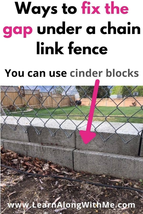 11 proven ways to Fix the Gap at the bottom of a Chain Link Fence