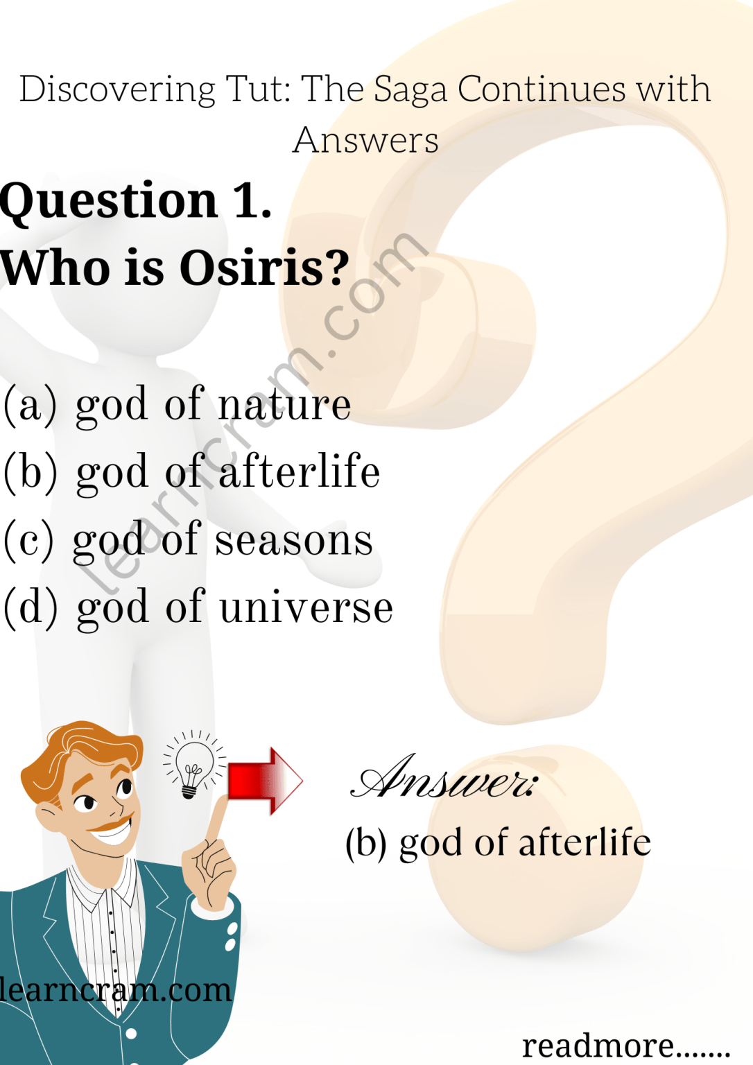 discovering-tut-the-saga-continues-class-11-mcq-questions-with-answers