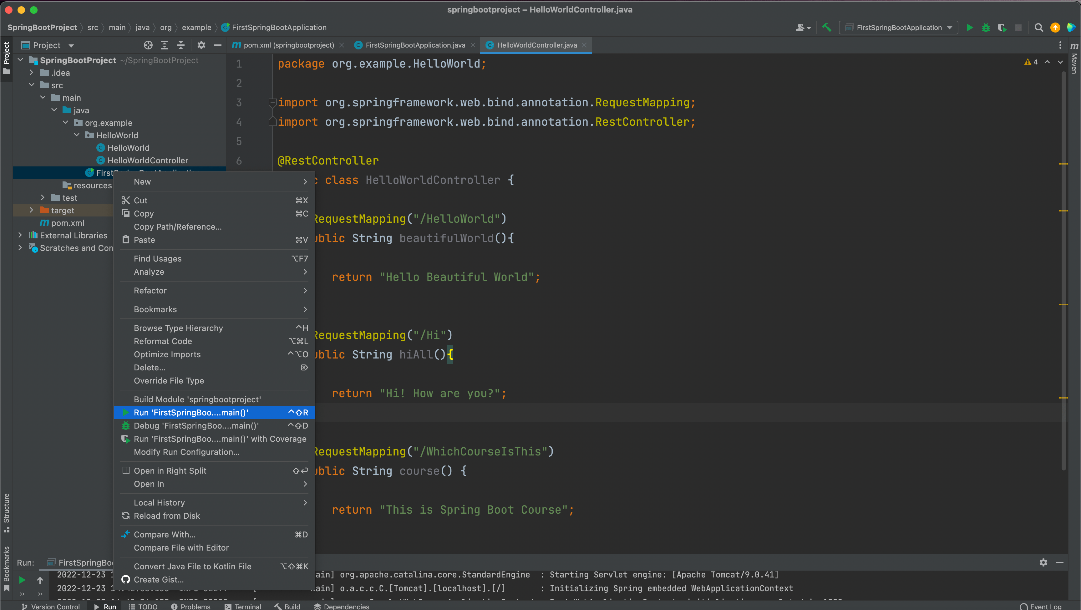 Spring Boot Multiple Request Handling with RequestMapping Annotation