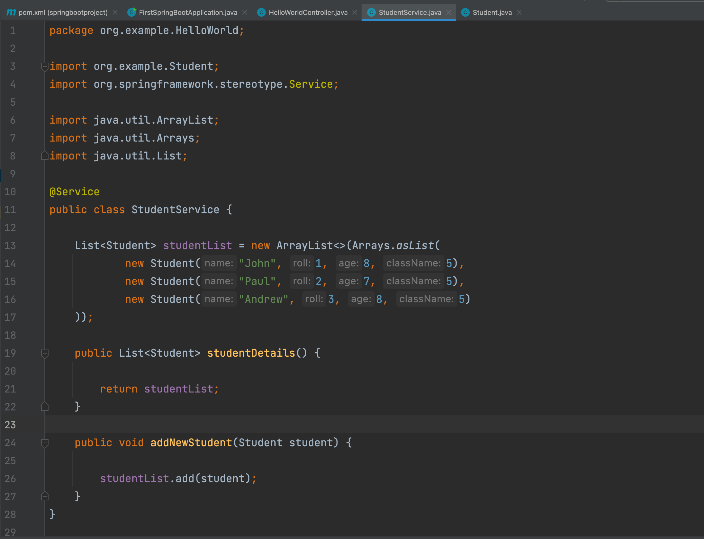 Spring Boot POST with RequestBody in Rest API