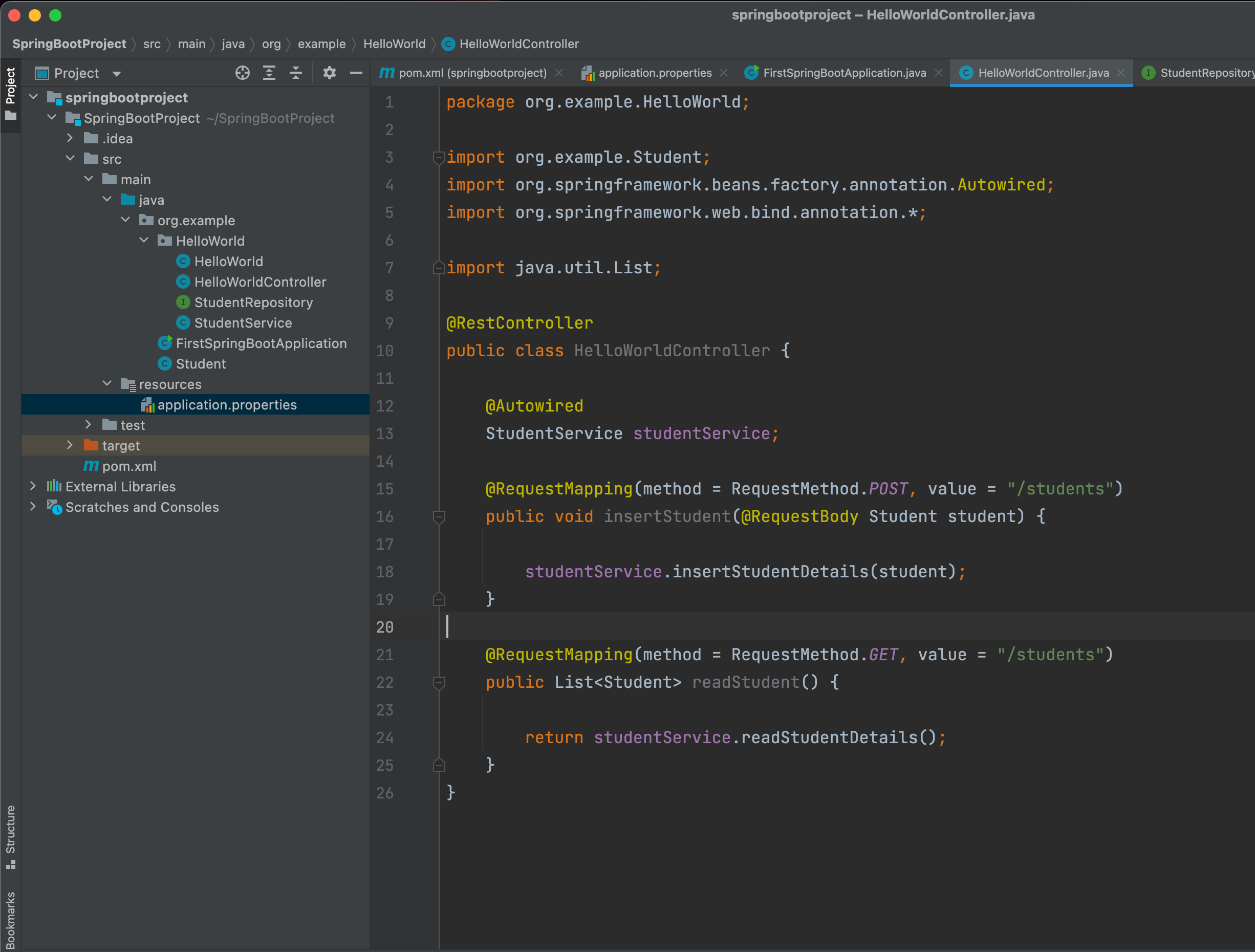 Spring Boot Read data from Database with Spring Data JPA