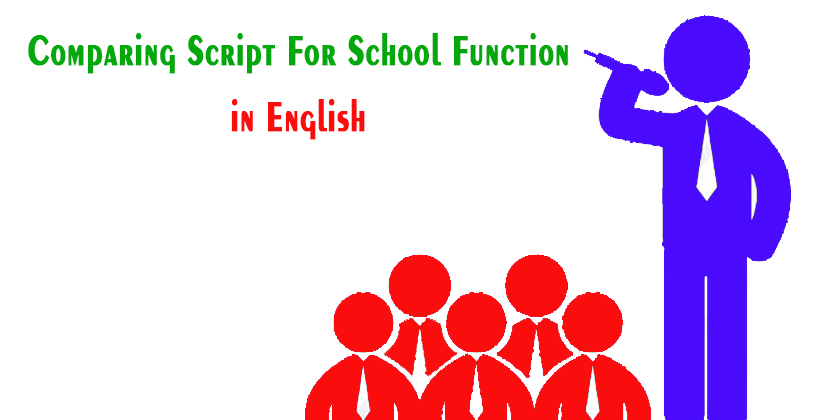 Comparing Script For School Function Best Lines For Comparing