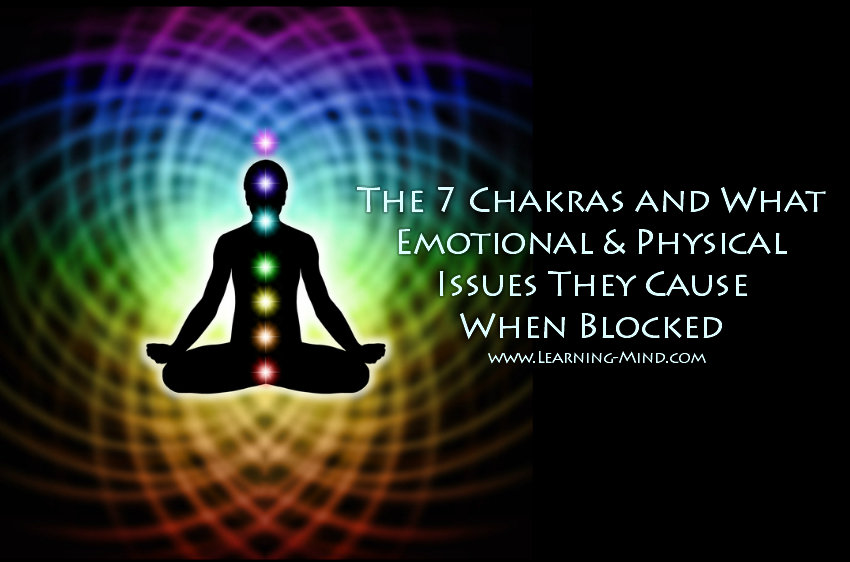The 7 Chakras and What Emotional & Physical Issues They Cause When