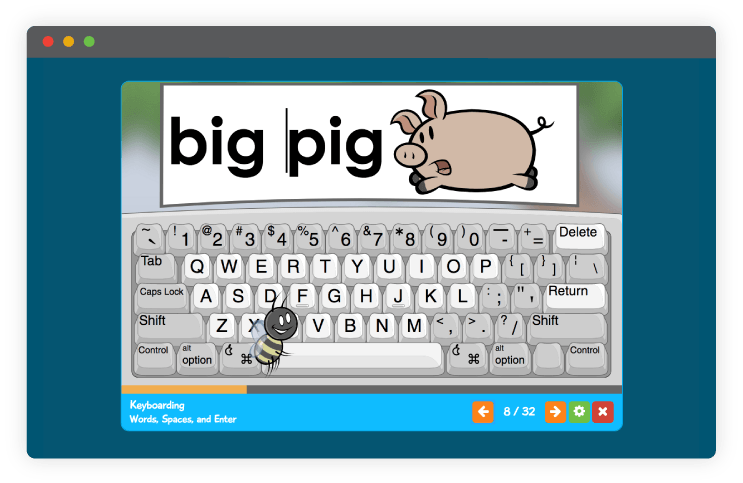 Keyboarding Curriculum, Typing Lessons for K-12 - Learning.com