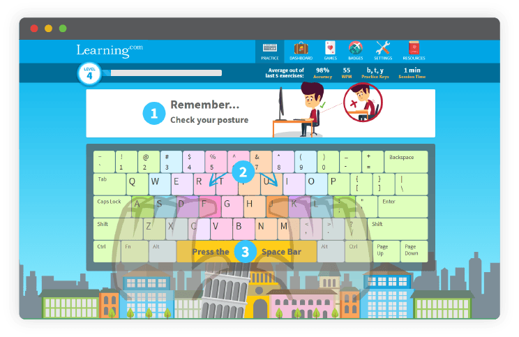 Keyboarding Curriculum, Typing Lessons for K12