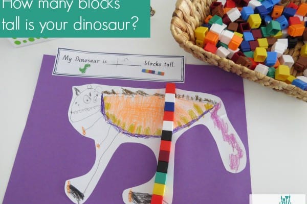 Measurement Length Activity The Really Big Dinosaur Learning 4 Kids