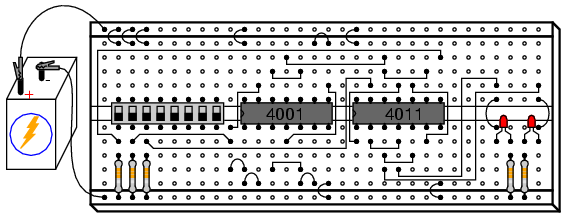 NAND gate SR flipflop DIGITAL INTEGRATED CIRCUITS