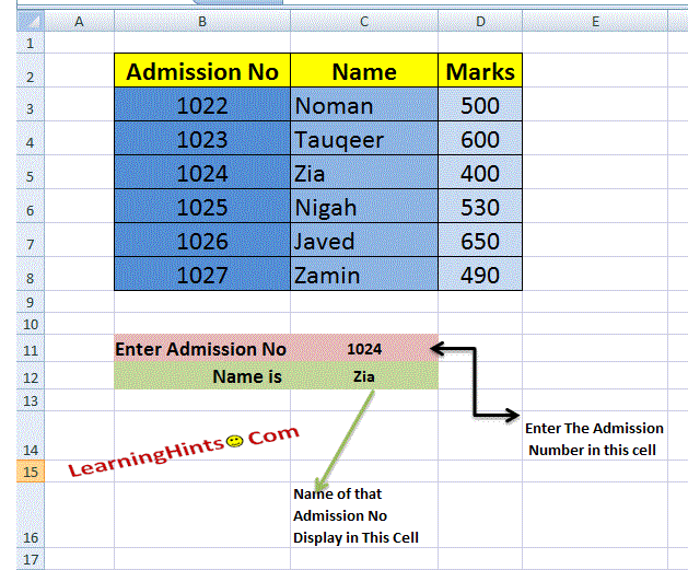 If Cell Contains Text Then Vlookup