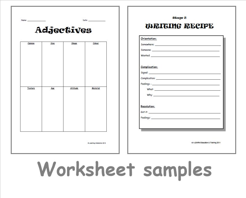 Working with Narrative Orientation Year 3 & 4. Learning Interactive