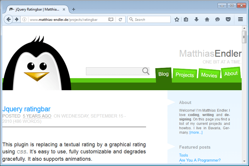 15 jQuery Rating Plugins Learning jQuery