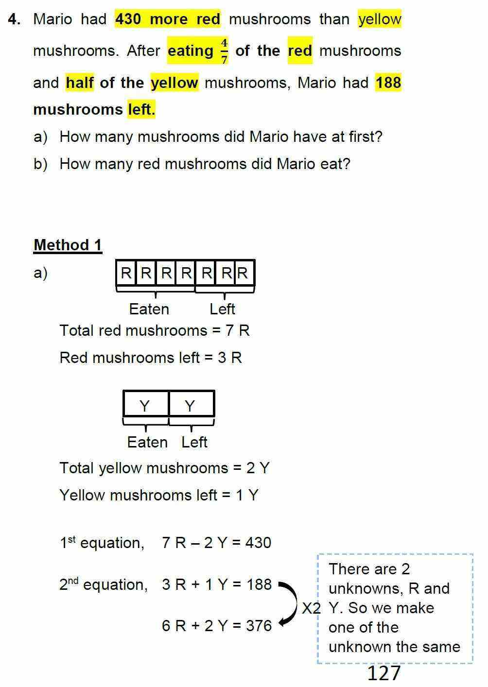 P5/6. 40 MustKnow Problem Sums (Volume 3 out of 6) Learning Out Of
