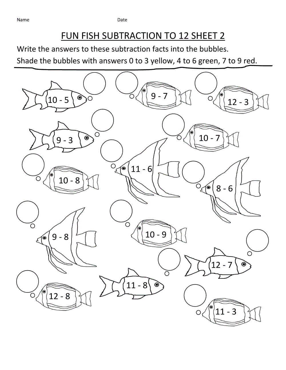 Fun Math Worksheets PDF | Learning Printable