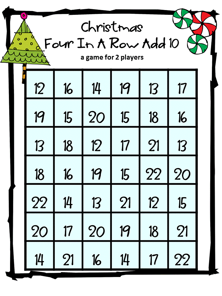 Free Printable Maths Games Learning Printable