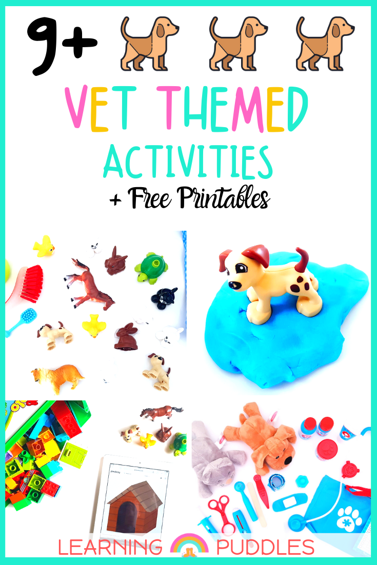 9 amazing vet activities for preschoolers learning puddles