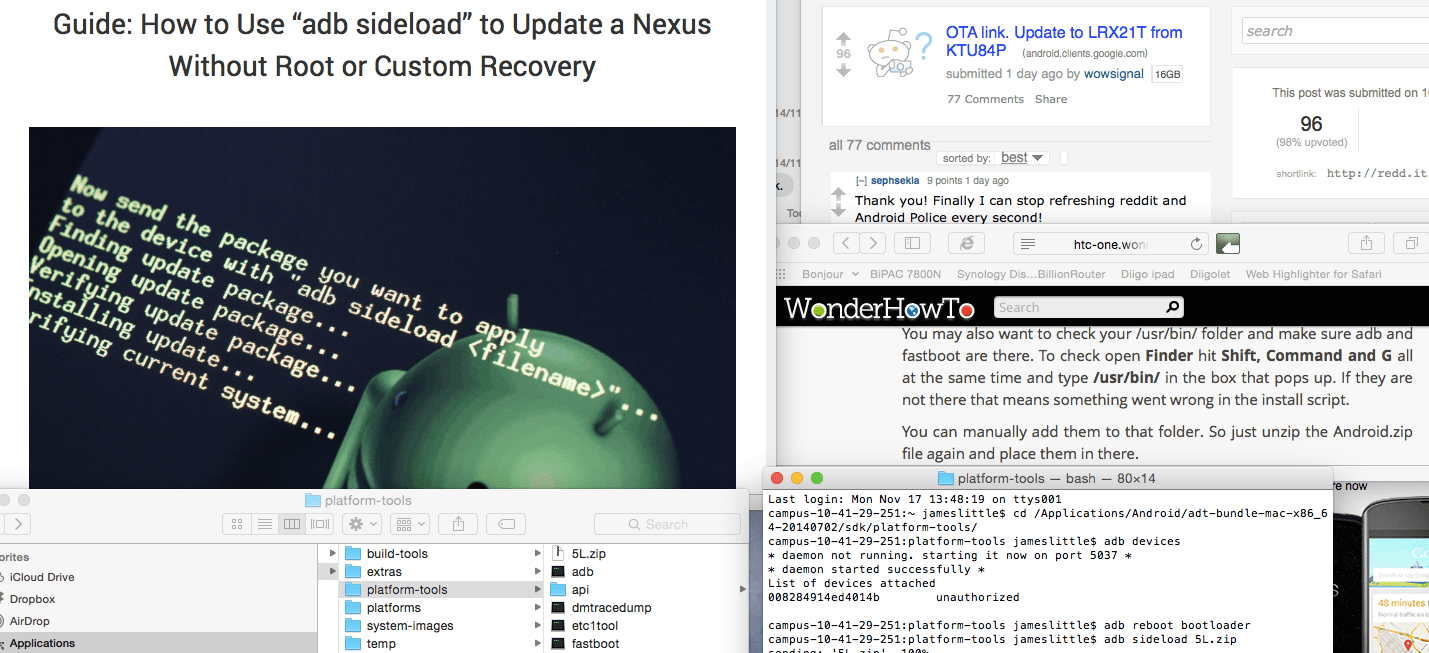 Upgrading a Nexus 4 (or any Nexus Device) to Android 5 Lollipop (LRX21T Upgrading a Nexus 4 (or any Nexus Device) to Android 5 Lollipop (LRX21T