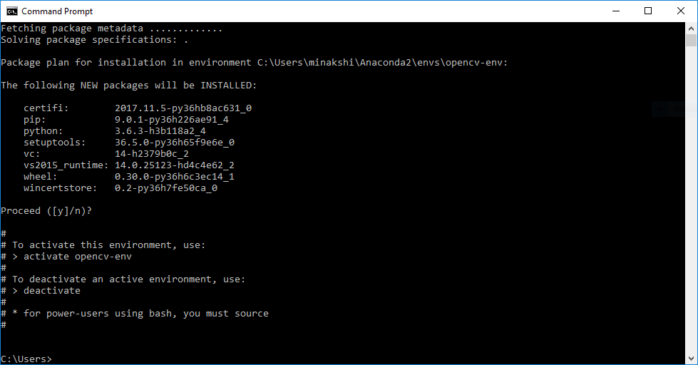 Install OpenCV 3 and Dlib on Windows ( Python only