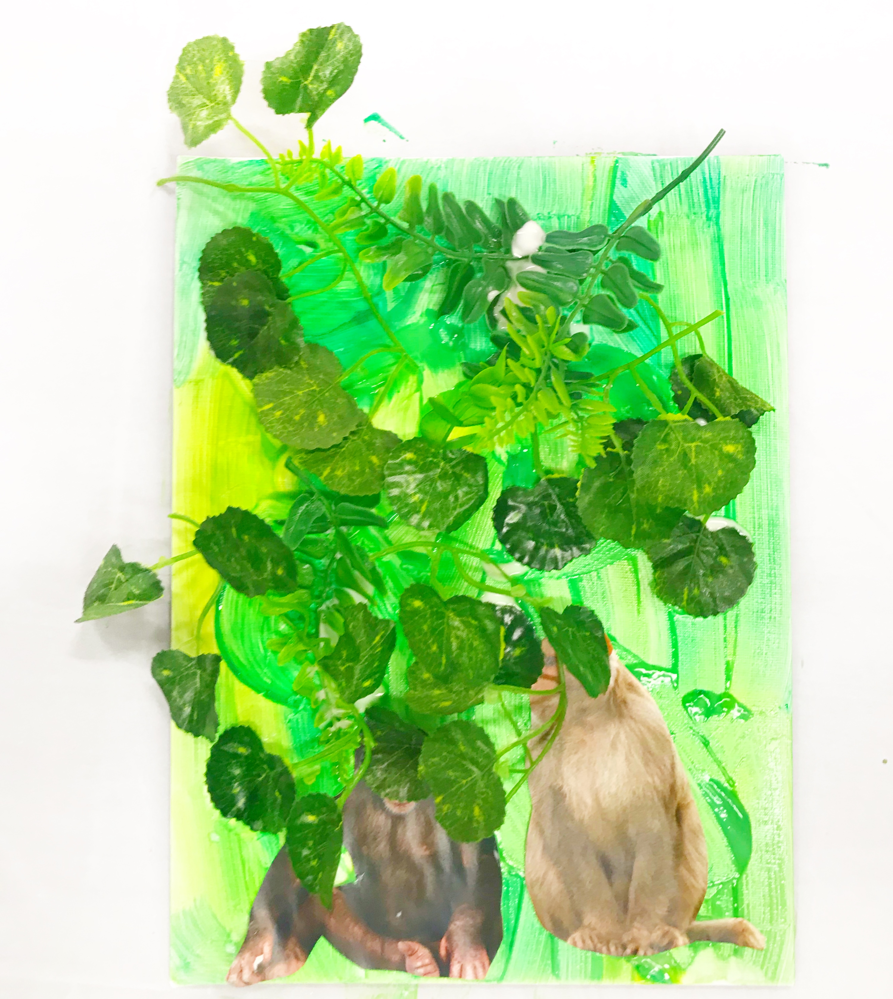 Wildlife Process Art for Toddlers and Preschoolers Inspired by Rousseau