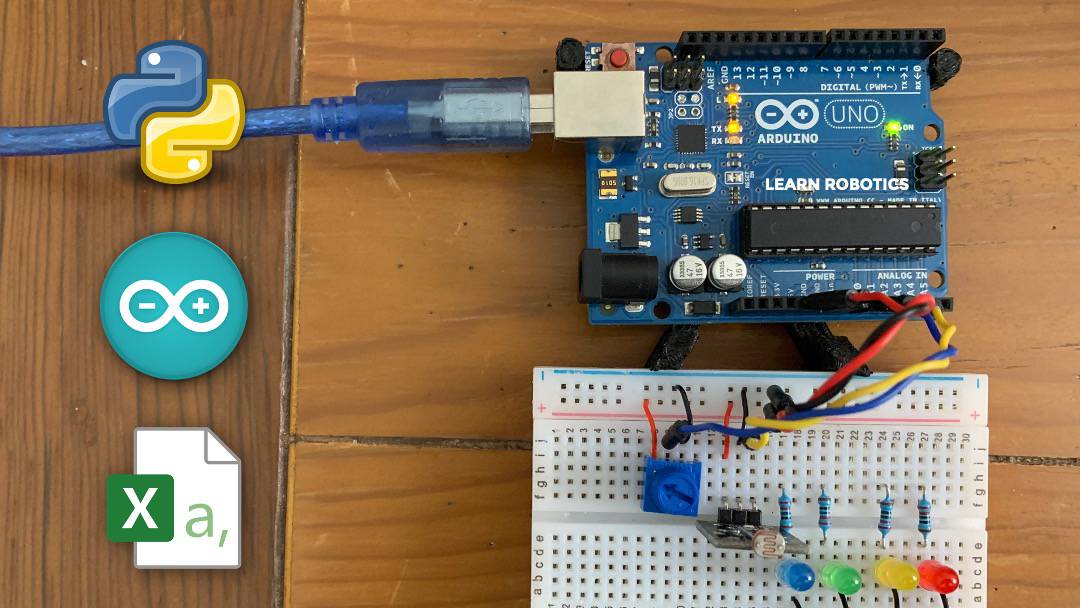 Arduino Data Logger (CSV) with Sensors and Python Learn Robotics