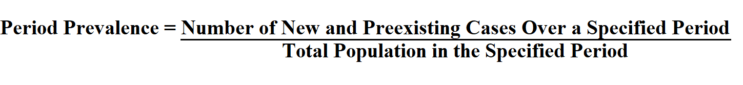 How to Calculate Period Prevalence.