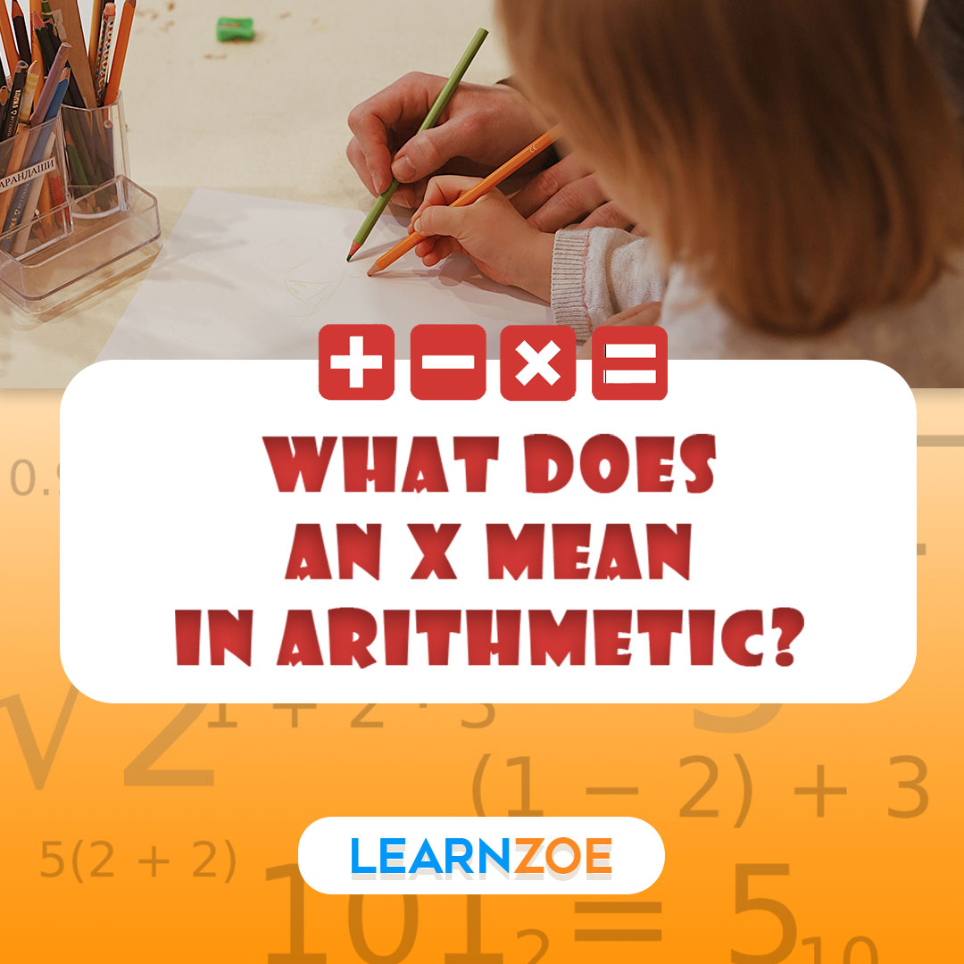 What an x means in arithmetic Learn ZOE
